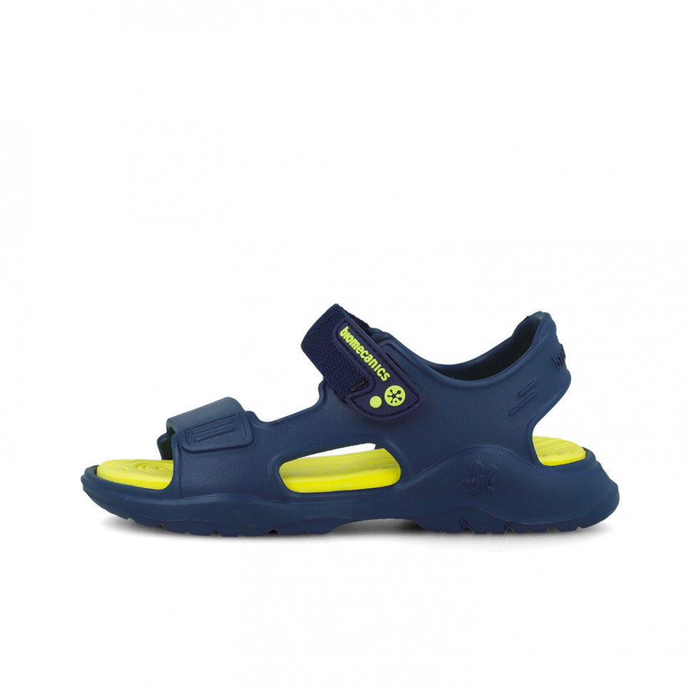 Biomecanics sandale baieti de plaja 24-34 Mat Azul-Lime
