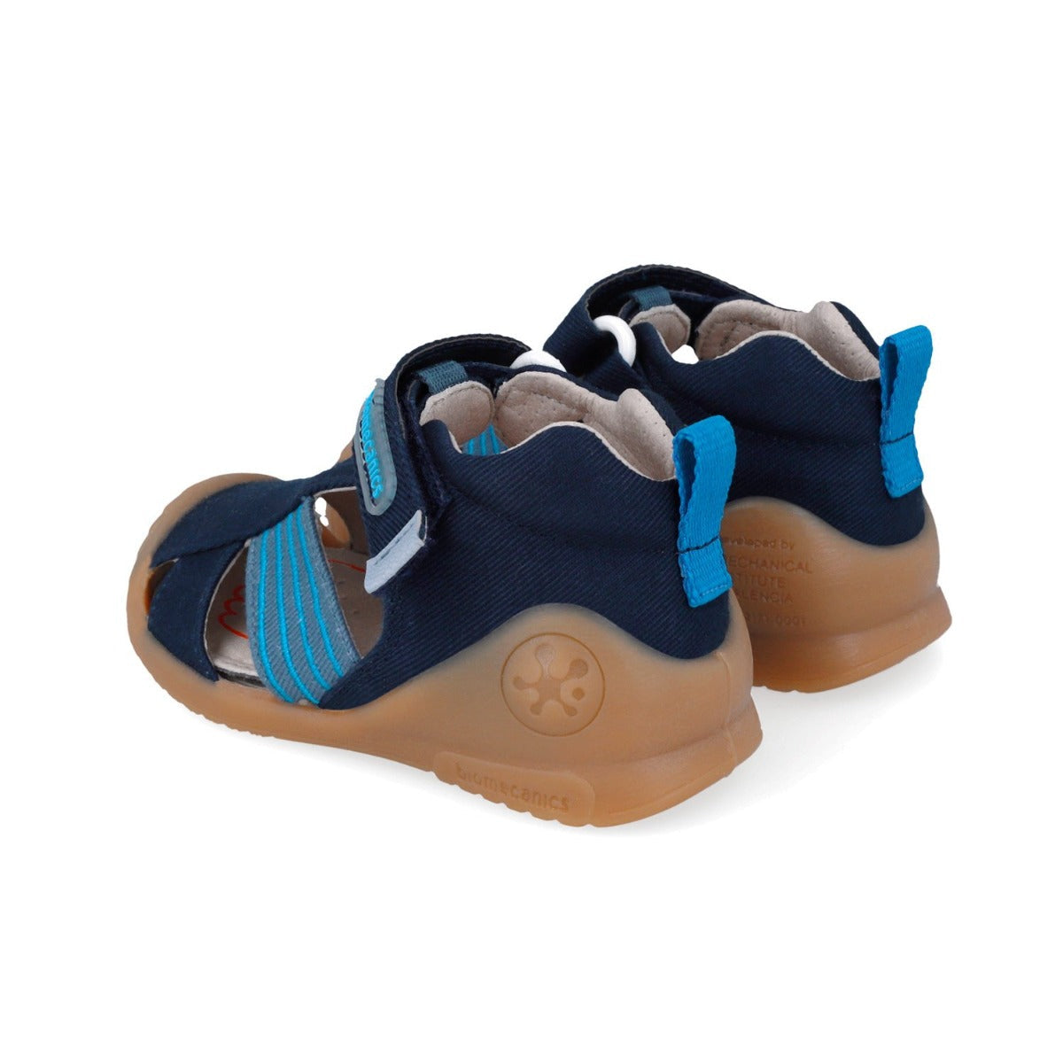 Biomecanics sandale baieti din panza 18-24 Gabardina Azul Marino Imagine secundară a produsului