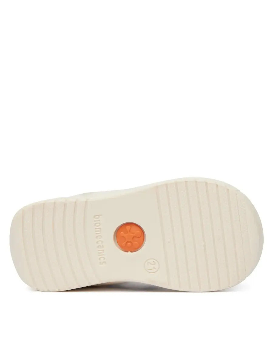 Biomecanics sandale baieti din panza canvas 18-24 Pique Petrol cu leu