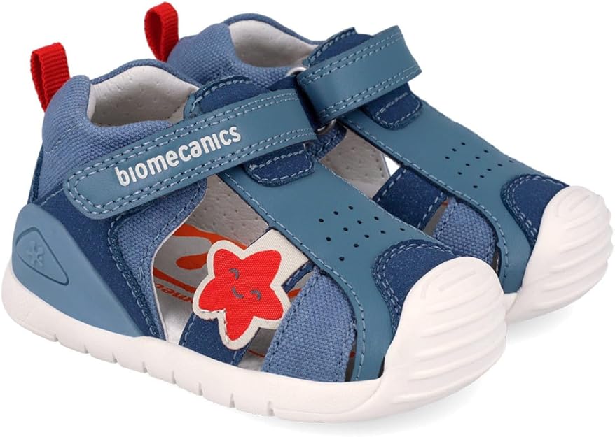 Biomecanics sandale baieti Primii Pasi 18-25 Sauvage Indigo cu stea de mare Imagine principală a produsului