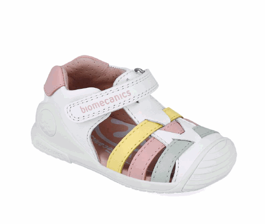 Biomecanics sandale fete 18-25 Napa Blanco Y Multicolor