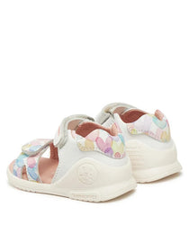 Biomecanics sandale fete 19-25 Nappa Blanco cu inimioare