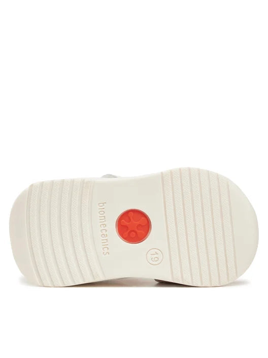 Biomecanics sandale fete 19-25 Nappa Blanco cu inimioare