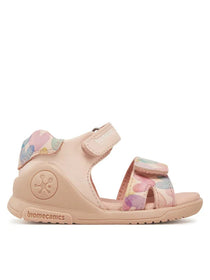 Biomecanics sandale fete 19-25 Sauvage Cotton cu inimioare