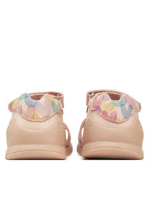 Biomecanics sandale fete 19-25 Sauvage Cotton cu inimioare