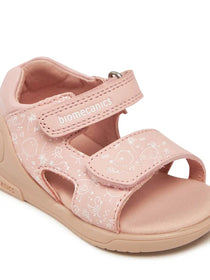 Biomecanics sandale fete 19-25 Sauvage Rosa cu puisori