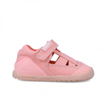 Biomecanics sandale fete din panza Primii Pasi 24-26 Pique Rose