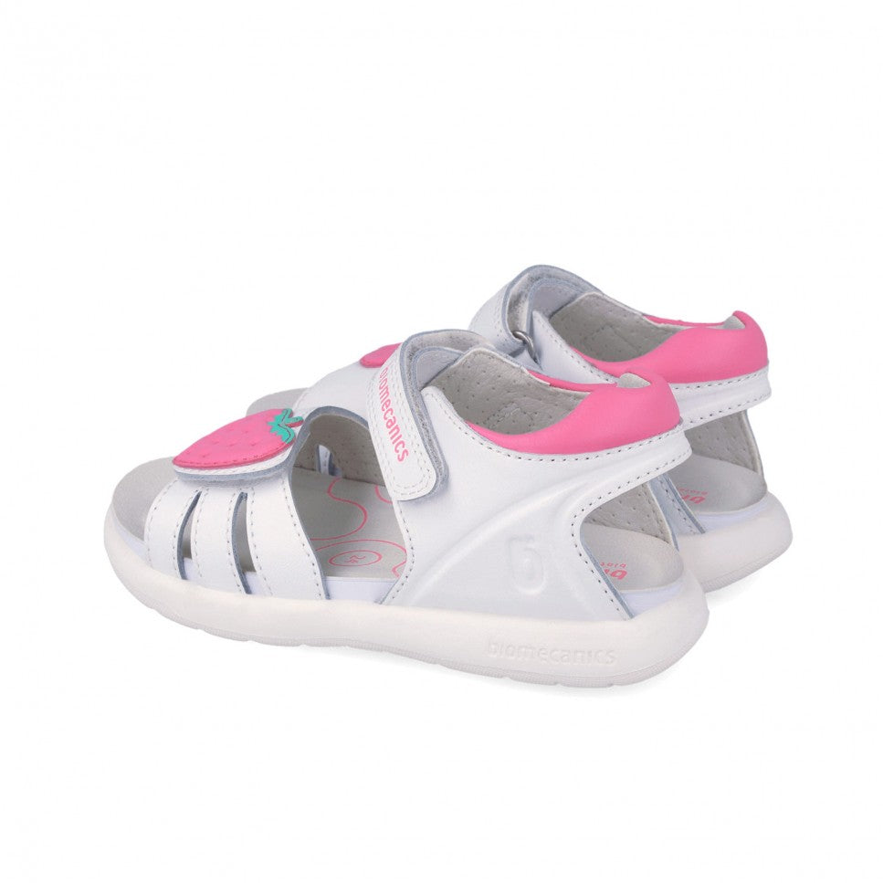 Biomecanics Fresa lány szandál 25-34 Napa Blanco eperrel