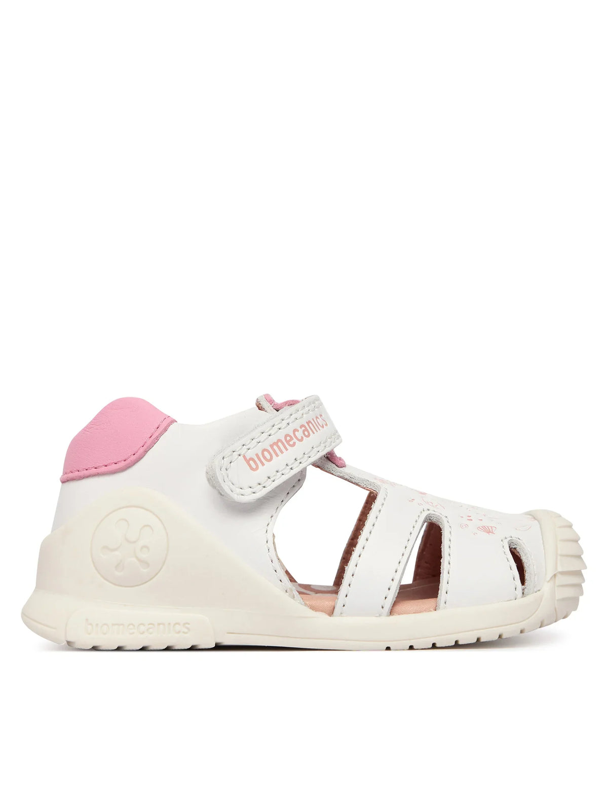 Biomecanics sandale fete Primii Pasi 18-25 Napa Blanco Ocean
