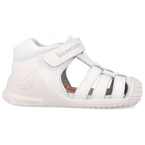 Biomecanics sandale fete Primii Pasi 18-25 Napa Blanco simpu