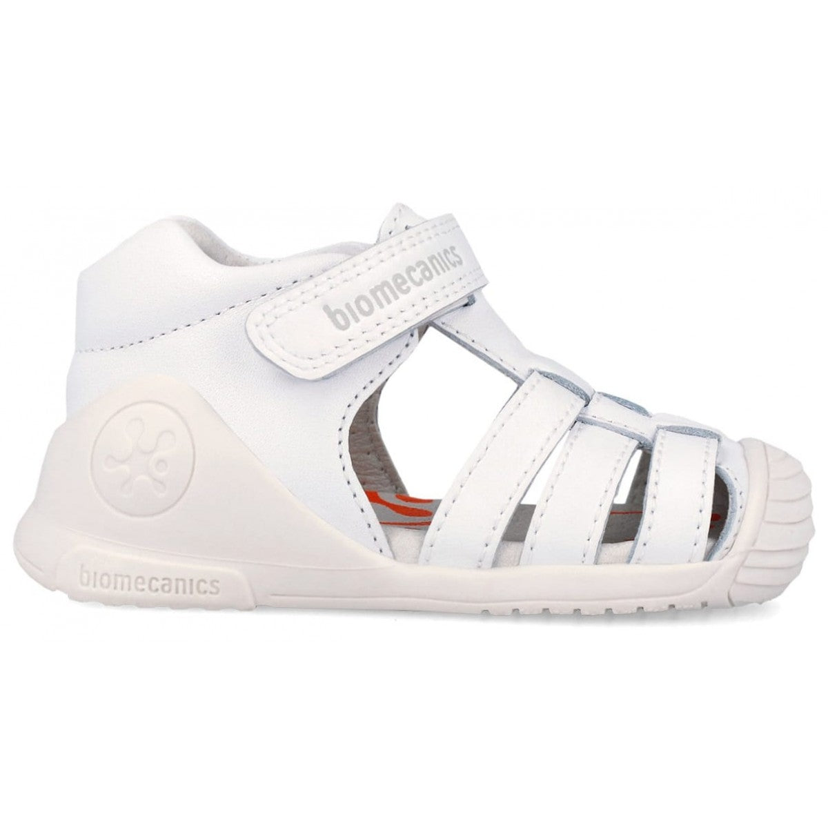 Biomecanics sandale fete Primii Pasi 18-25 Napa Blanco simpu