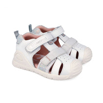 Biomecanics sandale fete Primii Pasi 18-25 Napa Blanco Y Napa