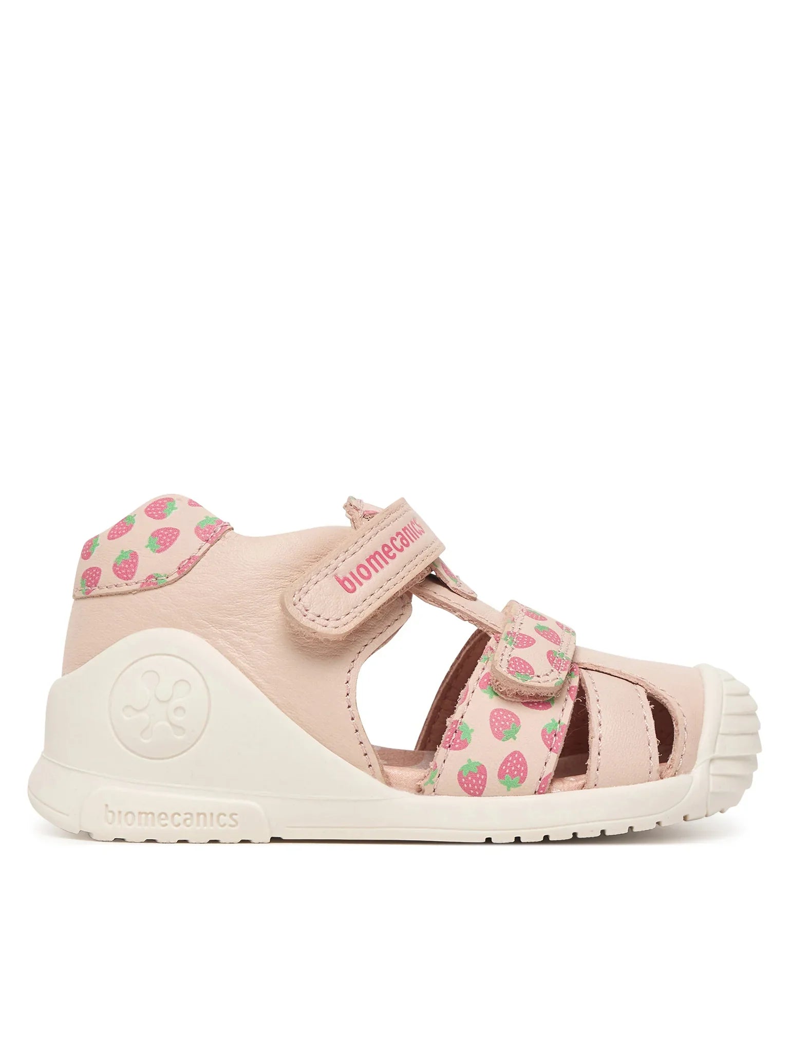 Biomecanics sandale fete Primii Pasi 18-25 Sauvage Cotton cu capsune Imagine secundară a produsului