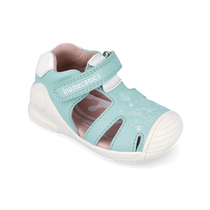 Biomecanics sandale fete Primii Pasi 18-25 Sauvage Sky Ocean