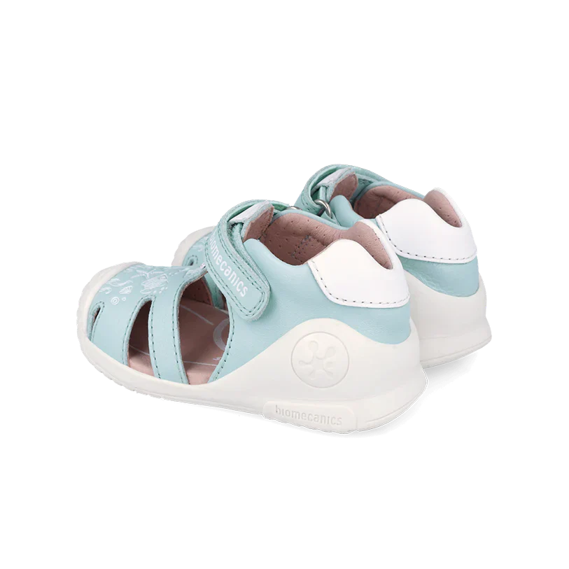 Biomecanics sandale fete Primii Pasi 18-25 Sauvage Sky Ocean