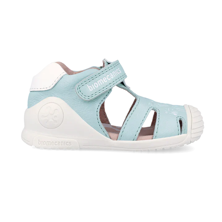 Biomecanics sandale fete Primii Pasi 18-25 Sauvage Sky Ocean