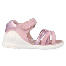 Biomecanics sandale fete cu varf deschis Primii Pasi 19-25 Sauvage Rosa