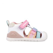 Biomecanics sandale fete Primii Pasi 20-25 Blanco Y Multicolor