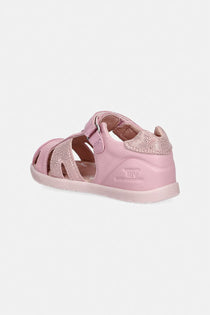 Biomecanics sandale fete Barefoot Primii Pasi cu varf protejat 19-26 Sauvage Candy cu catel
