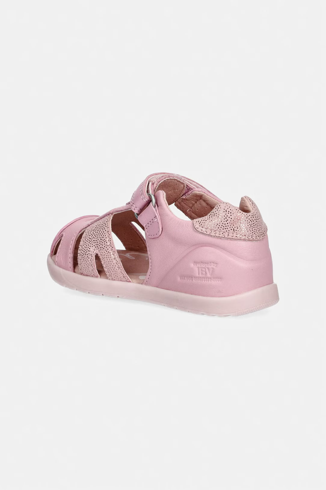 Biomecanics sandale fete Barefoot Primii Pasi cu varf protejat 19-26 Sauvage Candy cu catel