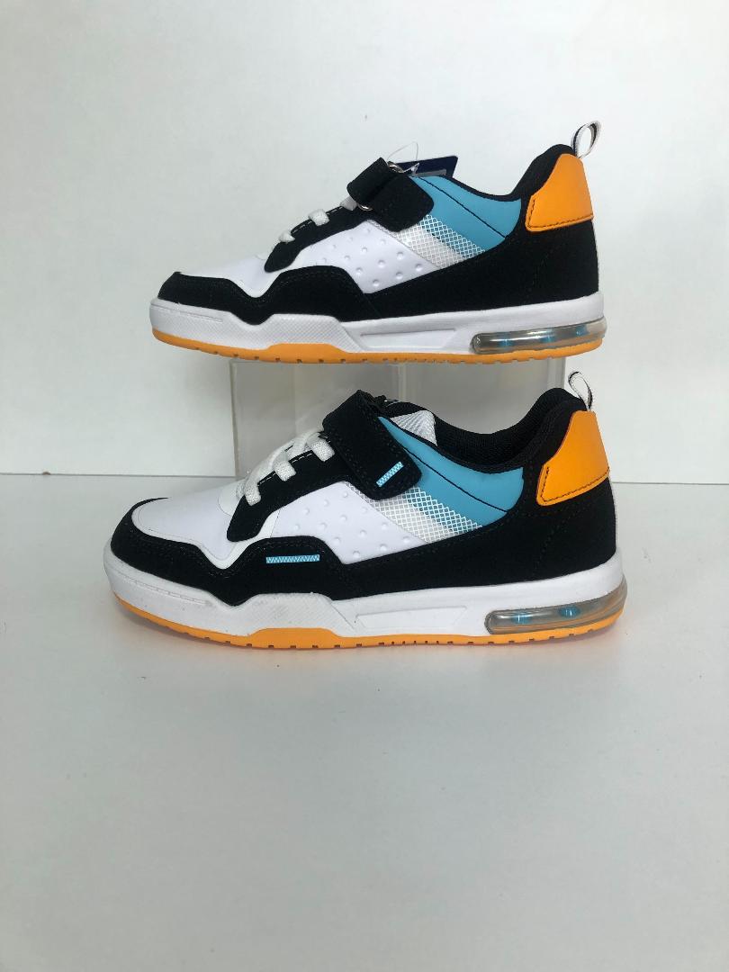 CSCK.S pantofi baieti sport 31-36 White&Black Imagine principală a produsului