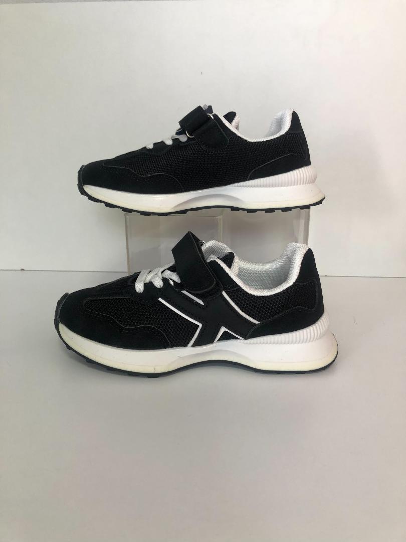 CSCK.S pantofi fete sport 31-36 Black&White Imagine principală a produsului