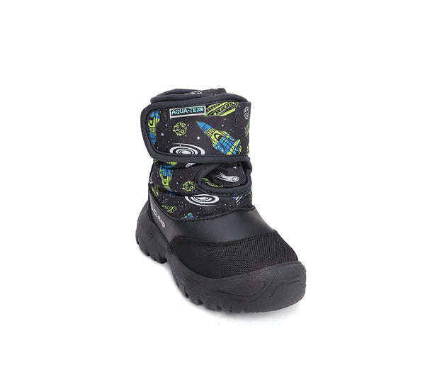 D.D.Step cizme baieti Aqua-Tex captusite 22-27 Black