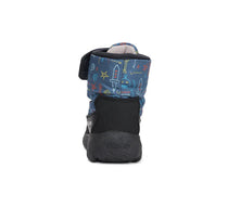 D.D.Step cizme baieti Aqua-Tex captusite 22-27 Royal Blue