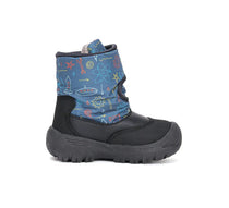D.D.Step cizme baieti Aqua-Tex captusite 22-27 Royal Blue