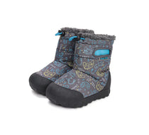 D.D.Step cizme baieti Aqua-Tex imblanite 28-33 Calypso Sky