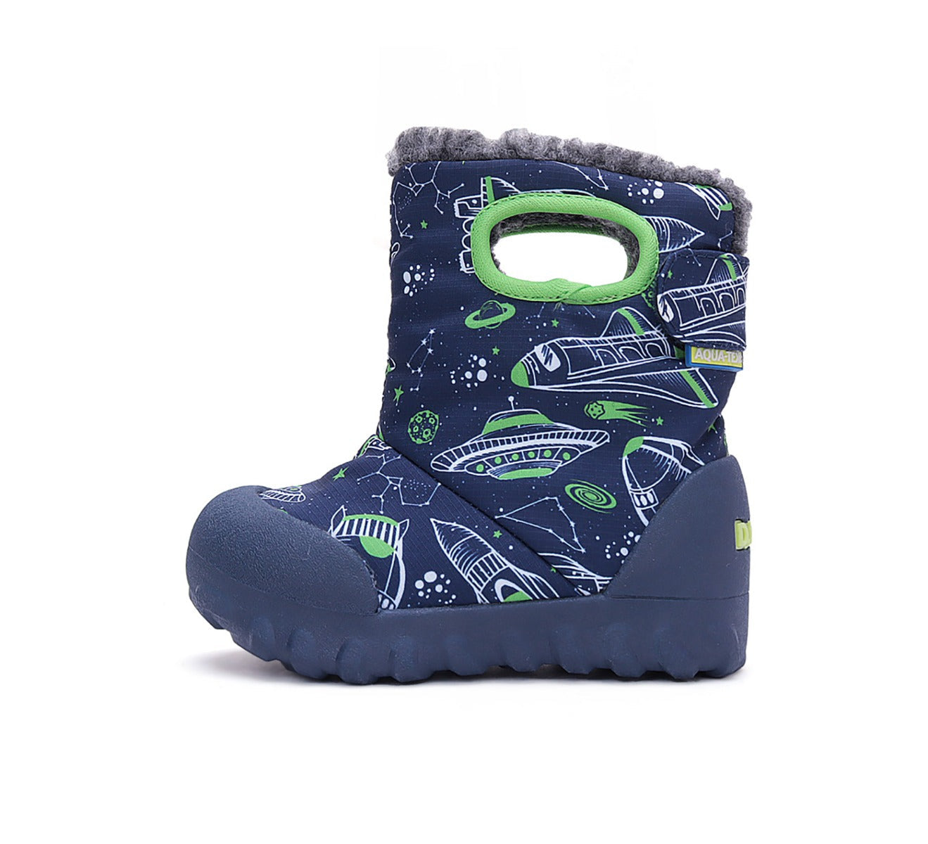 D.D.Step cizme baieti Aqua-Tex imblanite 28-33 Royal Blue cu navete Imagine secundară a produsului