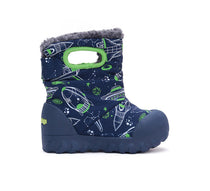 D.D.Step cizme baieti Aqua-Tex imblanite 28-33 Royal Blue cu navete