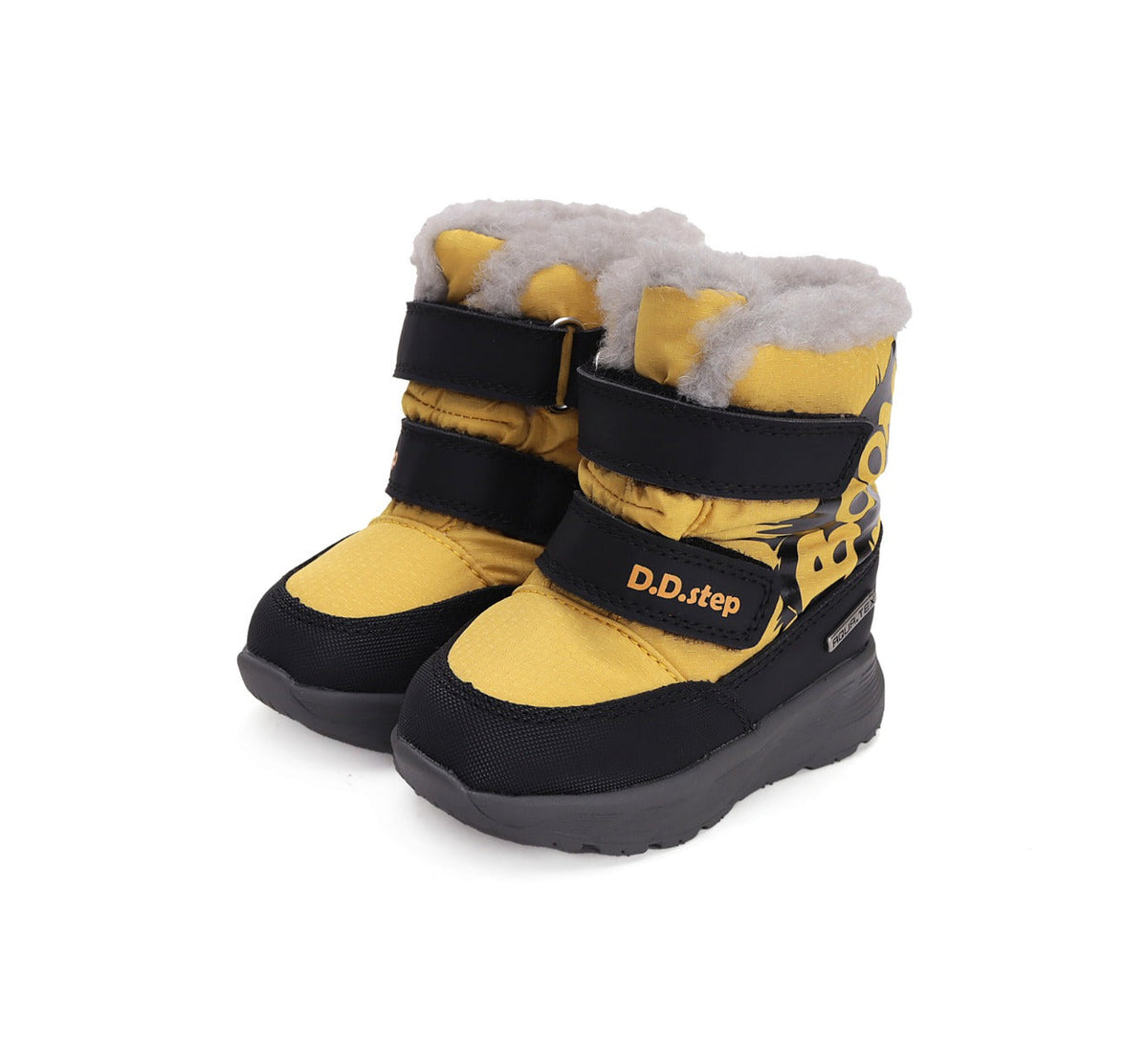 D.D.Step cizme baieti Aqua-Tex imblanite 28-33 Yellow Boom