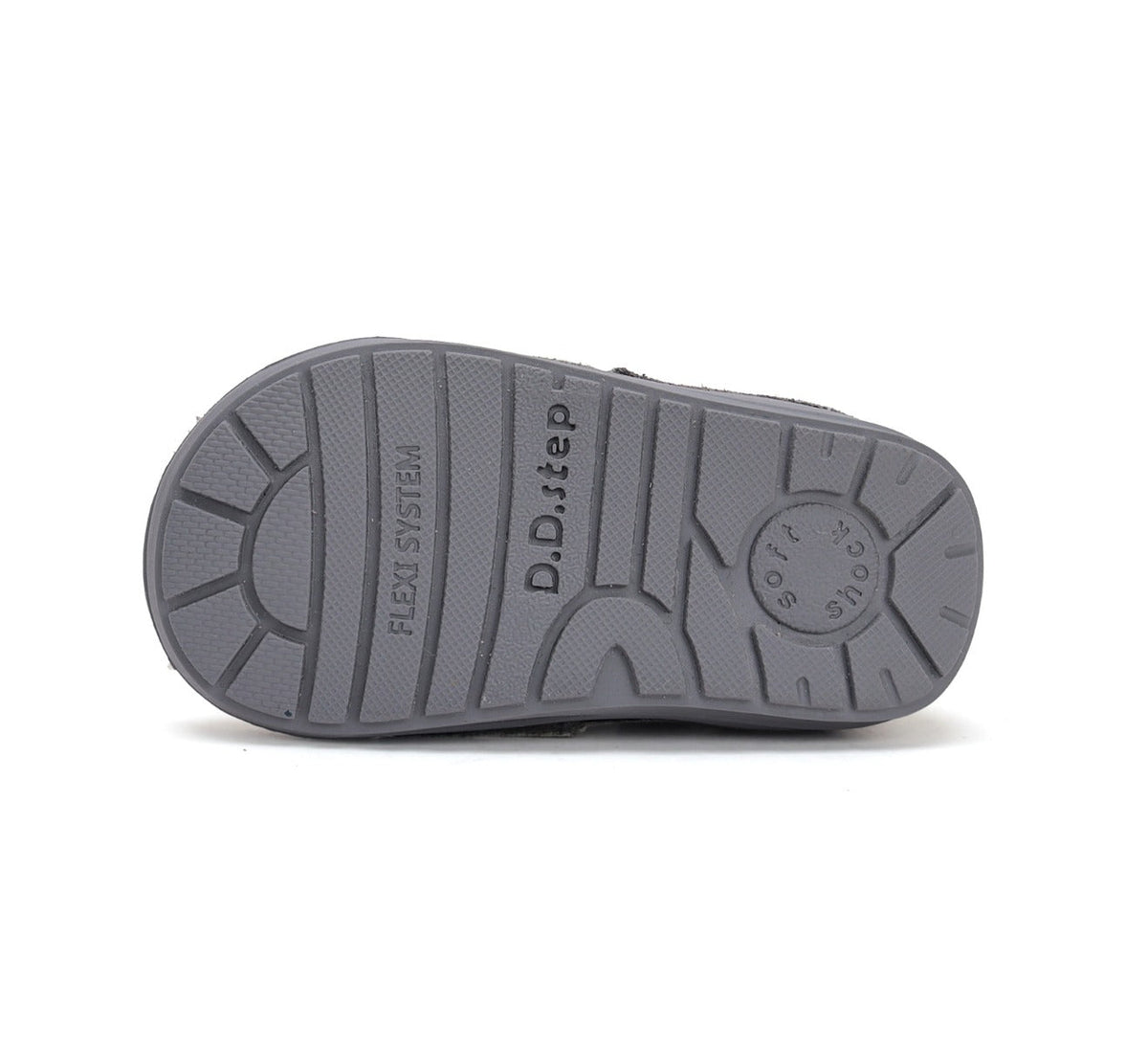 D.D.Step cizme baieti imblanite 20-25 Dark Grey cu cosmonaut