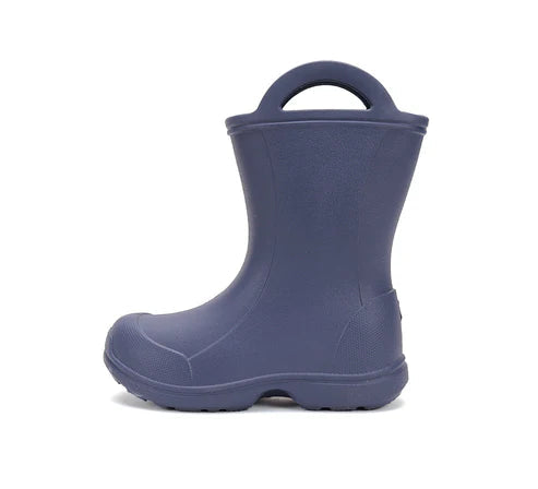 D.D.Step cizme de cauciuc baieti cu captuseala detasabila 20-31 Midnight Blue