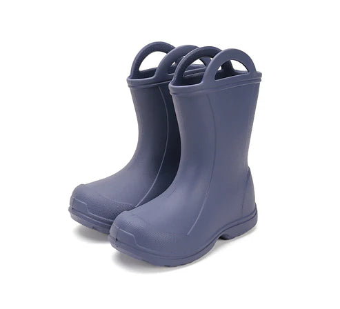 D.D.Step cizme de cauciuc baieti cu captuseala detasabila 20-31 Midnight Blue Imagine secundară a produsului