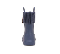 D.D.Step cizme de cauciuc baieti cu captuseala detasabila 20-31 Midnight Blue
