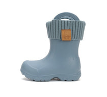 D.D.Step cizme de cauciuc baieti cu captuseala detasabila 20-31 Monet Blue