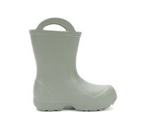 D.D.Step cizme de cauciuc baieti cu captuseala detasabila 20-31 Wayer Lily Green