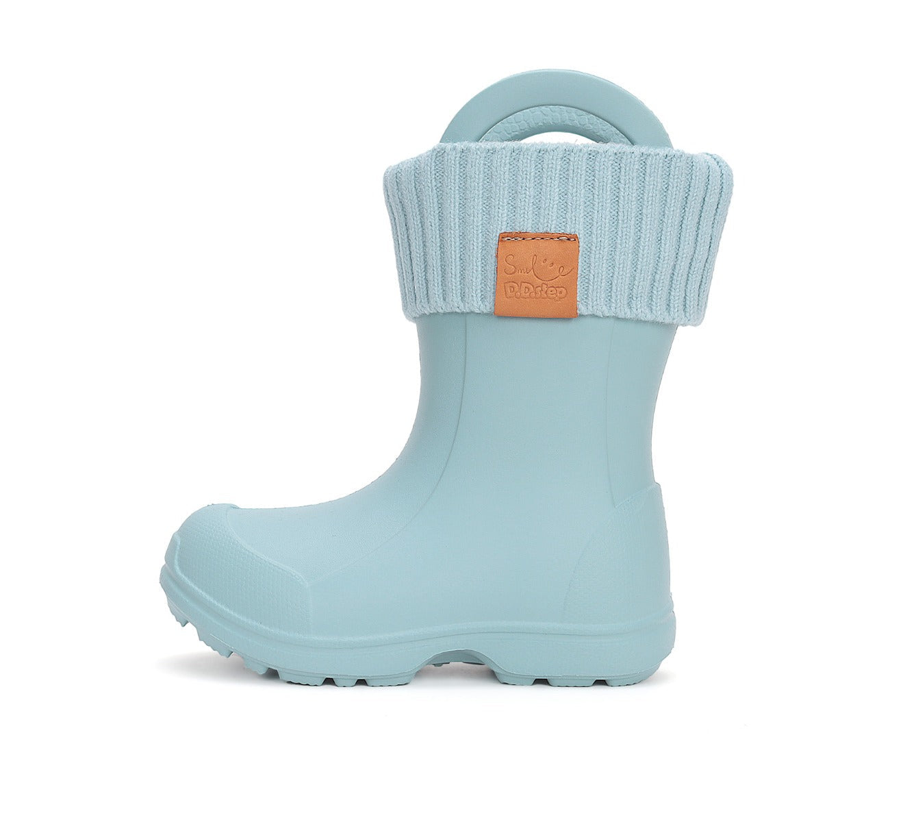 D.D.Step cizme de cauciuc baieti cu captuseala detasabila 22-33 Sea Green Imagine secundară a produsului