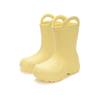 D.D.Step cizme de cauciuc fete cu captuseala detasabila 20-31 Sunrise Gold