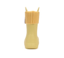 D.D.Step cizme de cauciuc fete cu captuseala detasabila 20-31 Sunrise Gold