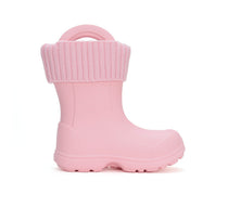 D.D.Step cizme de cauciuc fete cu captuseala detasabila 22-33 Baby Pink