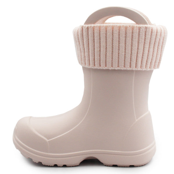 D.D.Step cizme de cauciuc fete cu captuseala detasabila 22-33 Cream