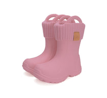D.D.Step cizme de cauciuc fete cu captuseala detasabila 22-33 Violet