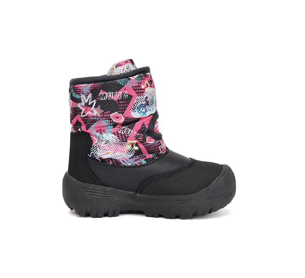 D.D.Step cizme fete Aqua-Tex captusite 22-27 Black
