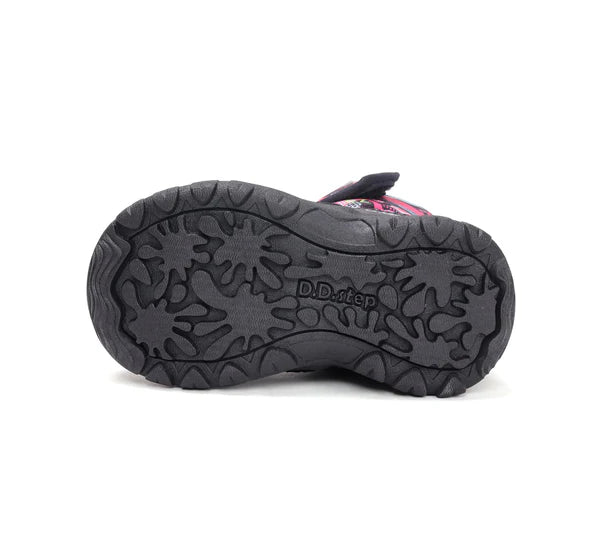 D.D.Step cizme fete Aqua-Tex captusite 22-27 Black