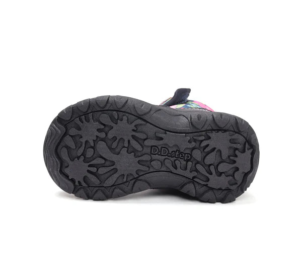 D.D.Step cizme fete Aqua-Tex captusite 28-33 Royal Black