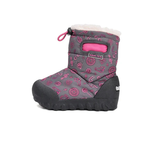 D.D.Step cizme fete Aqua-Tex imblanite 22-27 Dark Pink Imagine secundară a produsului