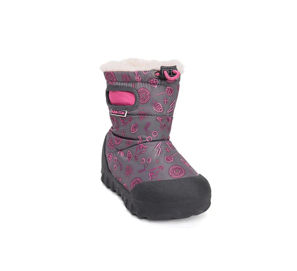 D.D.Step cizme fete Aqua-Tex imblanite 22-27 Dark Pink